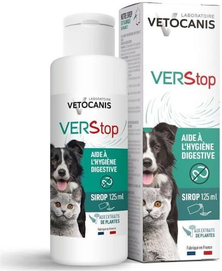 Sirop Viermi Vetocanis Câini Pisici 125 Ml