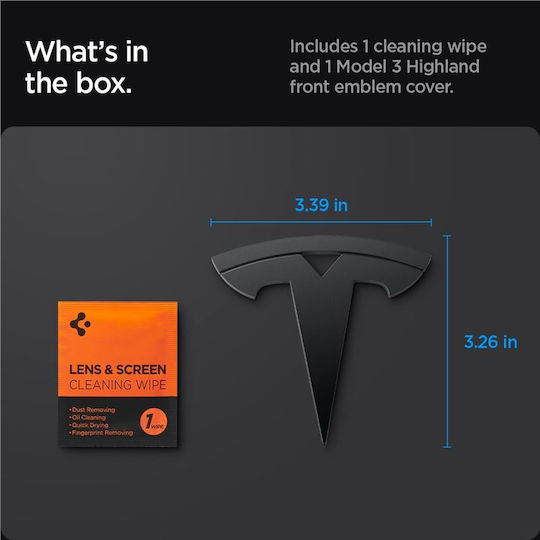 Spigen Car Brand Logo Hood