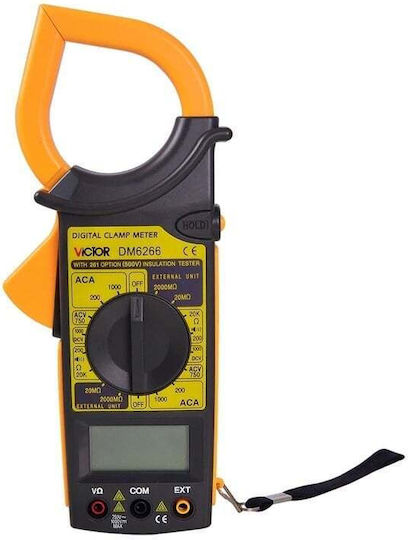 Clamp Meter Digital 200A AC with Test Leads D2TWBZMBM