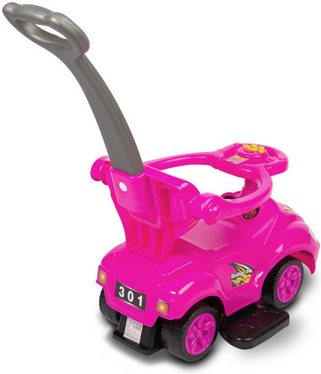 Toyz Baby Walker Car Ride On for 12++ Months with Sounds TOYZ-2612 Pink