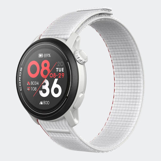 Coros Pace 3 Smartwatch με Παλμογράφο (Chalk)