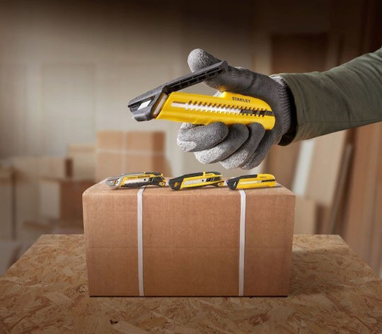 Stanley Κοπίδι Φαλτσέτα Fatmax με Πλαστικό Σώμα και Πλάτος Λάμας 18mm