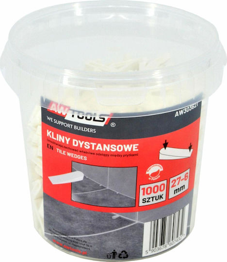 AWTools Keil Fliesenabstandhalter 1000Stück