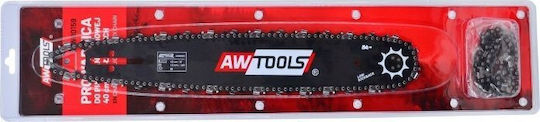 AWTools Kettensägeblatt & Kette Set 35cm (8")