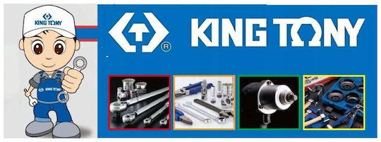 King Tony Walnut with Torx Head and Socket 1/2'' T45x10mm