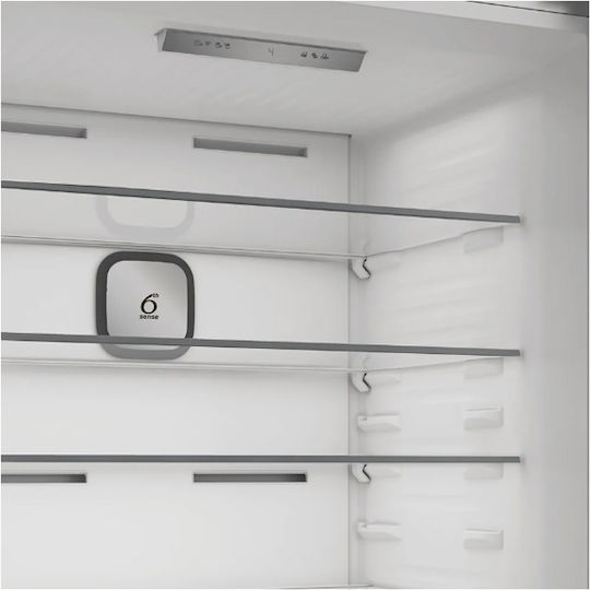 Whirlpool Kühl-Gefrierkombination 615Es NoFrost H193xB83.2xT76.2cm. Inox WHK2 6614 X8E