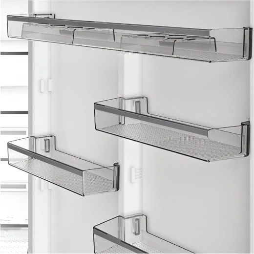 Whirlpool Kühl-Gefrierkombination 615Es NoFrost H193xB83.2xT76.2cm. Inox WHK2 6614 X8E