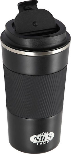 Nils Thermos Bottle 510ml Black