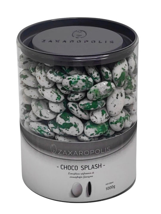 Zaxaropolis Choco Splash in Form von Standard mit Geschmack von Schokolade Grün 1000gr