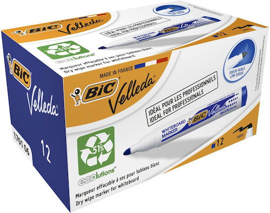 BIC Μαρκαδόρος Πίνακα Blue