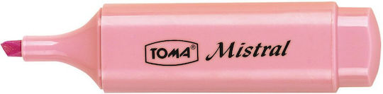 Toma Highlighters Pastel Pink 10pcs