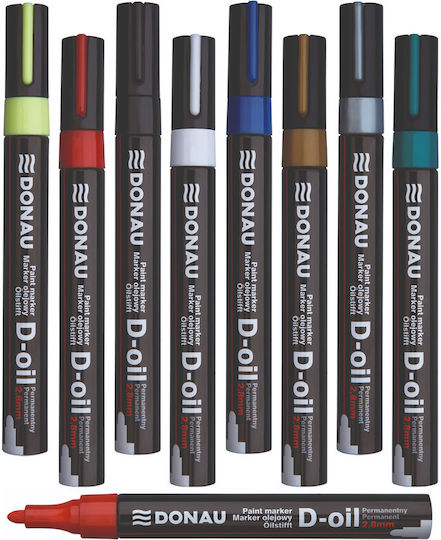 Donau D-Oil Permanent Marker 2.8mm Schwarz