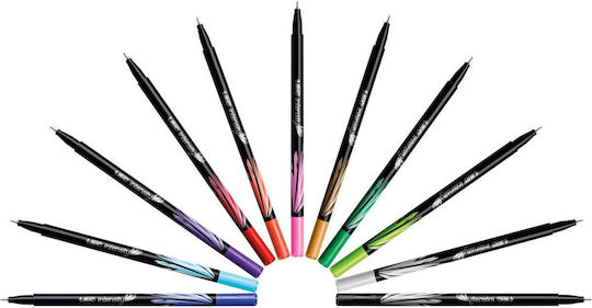 BIC Pastel Intensity Fine Pastel Μαρκαδόροι Σχεδίου Fine Pastel Σετ 6 χρώματα