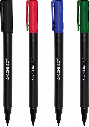 Q-Connect Marker pentru CD/DVD 0.6mm Roșu