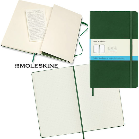 Moleskine Collection Σημειωματάριο A5 Bullet Journal Πράσινο