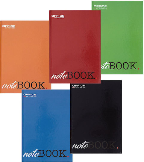 Office Products Carnet A4 Cu dungi Roșu
