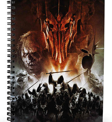 Sd Toys The Lord Of The Rings - Mordor Carnet Spiral A5 Multicolor
