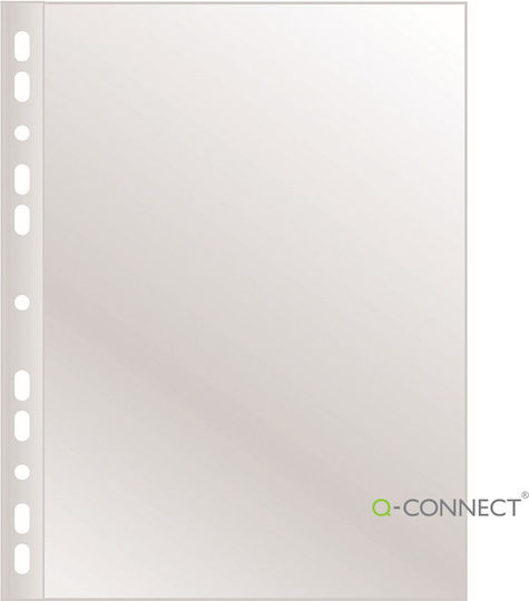 Q-Connect Ντοσιέ για Χαρτί A4 Διάφανο 50τμχ