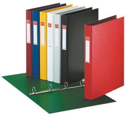 Esselte Clipboard with 4 Rings Accordion for Paper A4 Blue 1pcs