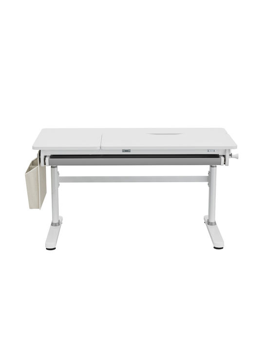 Genius Παιδικό Γραφείο από Μελαμίνη Γαλάζιο 120x60x54-76cm