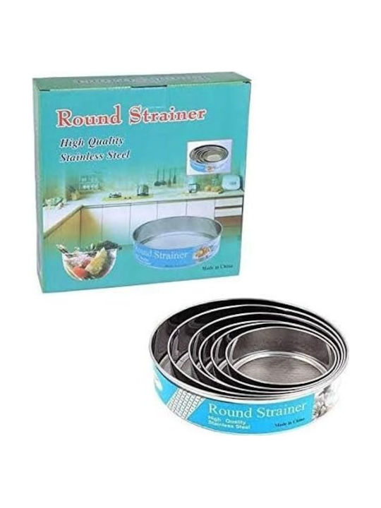 Round Baking Pan from Stainless Steel 6 Pieces