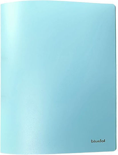 Biurfol Clipboard for Paper A4 Blue 1pcs