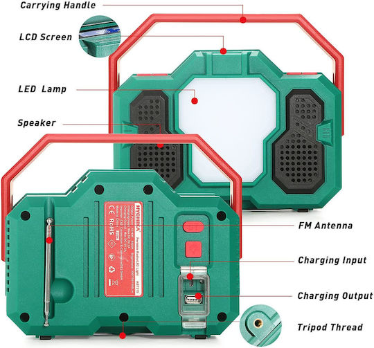 X001CK9PND cu Bluetooth și USB Verde
