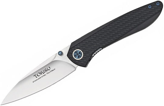 Tokisu Tokisu G10 Taschenmesser Schwarz mit Scheide