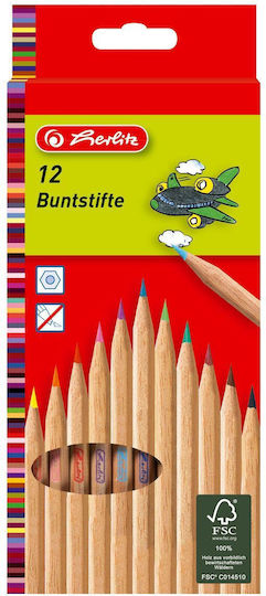 Herlitz Farbstift-Set 12Stück Packung von 1 Verpackungen