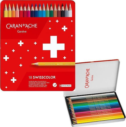 Caran D'ache Swisscolor Colored Pencil Set Package of 1 packages