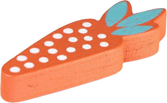 Titanum Wooden Decorative Element for DIY Crafts 4pcs 1.4x4.5cm