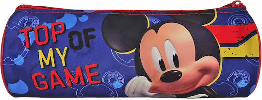 Disney Mickey Pencil Case Barrel Blue