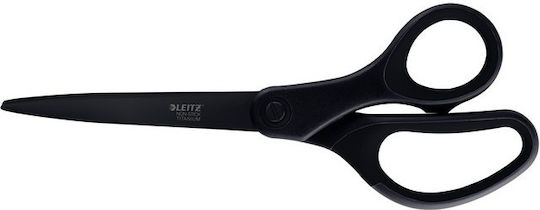 Leitz Scissors 20.5cm with Metallic Blade Black 1pcs