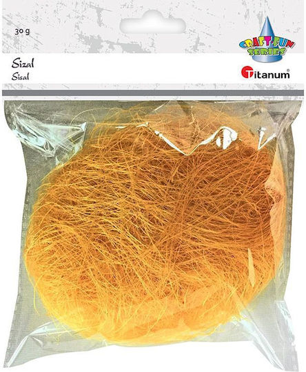Titanum Είδος Χειροτεχνίας 30gr σε Πορτοκαλί Χρώμα
