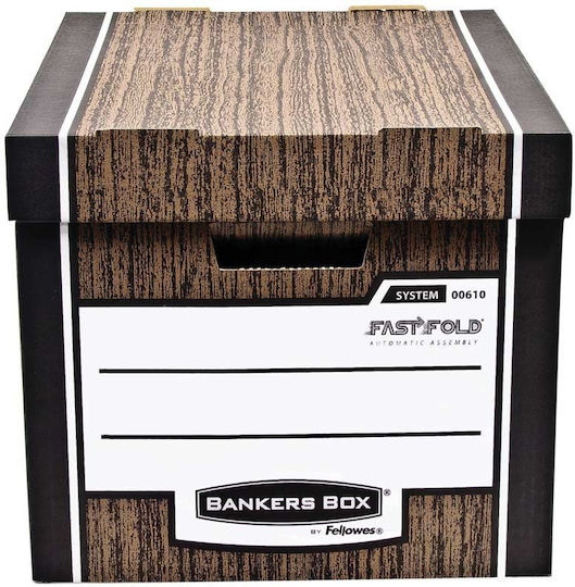 Fellowes Κουτί Αρχειοθέτησης με Καπάκι 29.5x40.5x34εκ. Μπλε