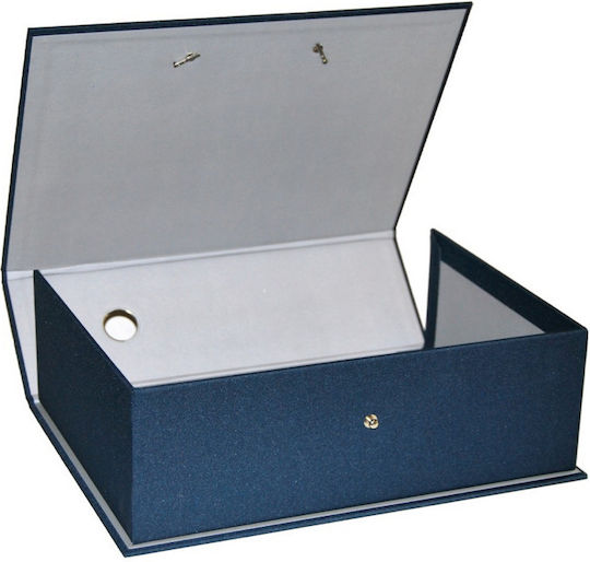 Next Hard File Box Fabrics Blue H33x24x11cm