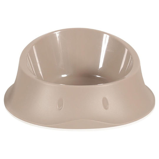 Stefanplast Plastic Bowl Food for Dog & Cat 350ml in Beige Color