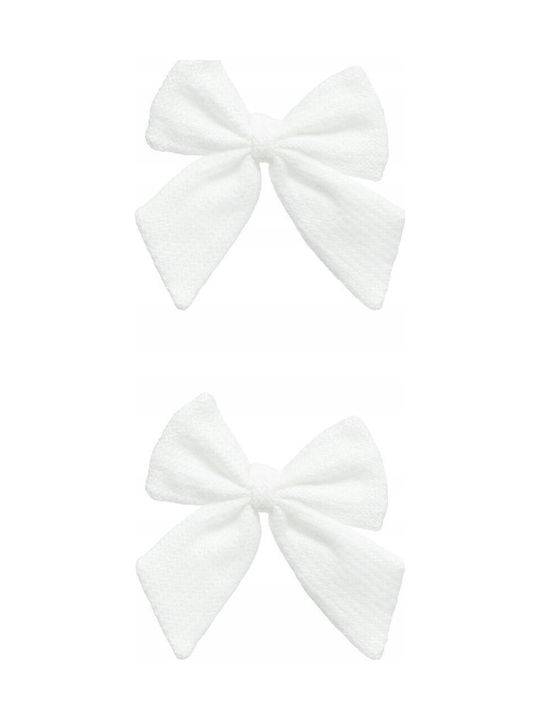 Set Weihnachtsbaumschmuck Pilze Stoffartig Weiße 2Stücke