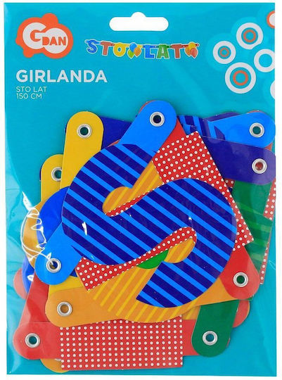 Godan Sto Lat Jubiläumsbanner 150 cm 1 Stück Universal