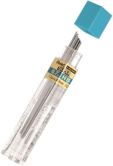 Pentel 12 Minen für Bleistifte Stärke 0.7mm Typ HB