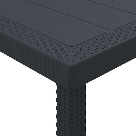 Tisch 250x100x73cm Anthracite Tisch 250x100x73cm Anthracite