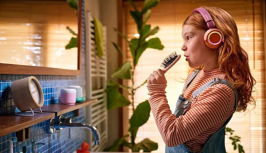 Philips TAK4200MP Wireless / Wired On Ear Headphones with 2 hours of Operation Purple