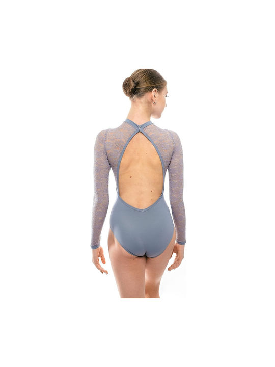 Plie Bodysuit Gray for Ballet