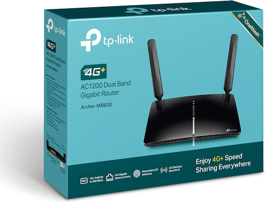 TP-LINK Archer MR600 v5 Wireless 4G Router Wi‑Fi 5 with 4 Ports