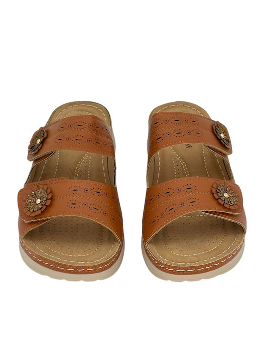 Γυναικεία Σανδάλια Flatforms Καφέ