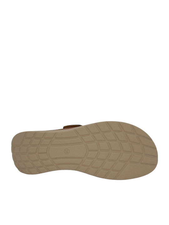 Γυναικεία Σανδάλια Flatforms Καφέ