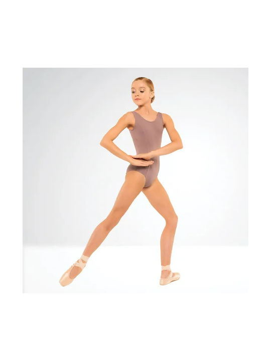 Plie Bodysuit Gray for Ballet