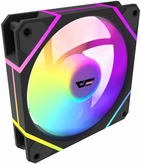 Darkflash DM12 Pro Case Fan 120mm with ARGB Lighting and 4-Pin PWM Connection