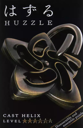 Hanayama Huzzle Cast Helix Γρίφος από Μέταλλο για 8+ Ετών 515091