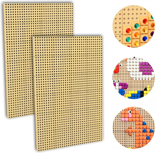 Masterkidz Παιδική Χειροτεχνία Creative Board Set Of 2 Pieces για Παιδιά 3+ Ετών 2τμχ